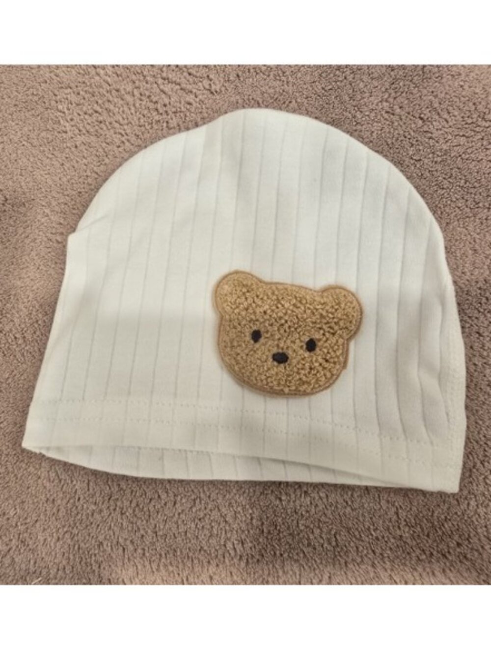 Infant Bear Patch Hat
